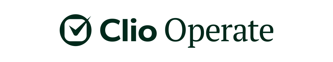 Clio Operate logo